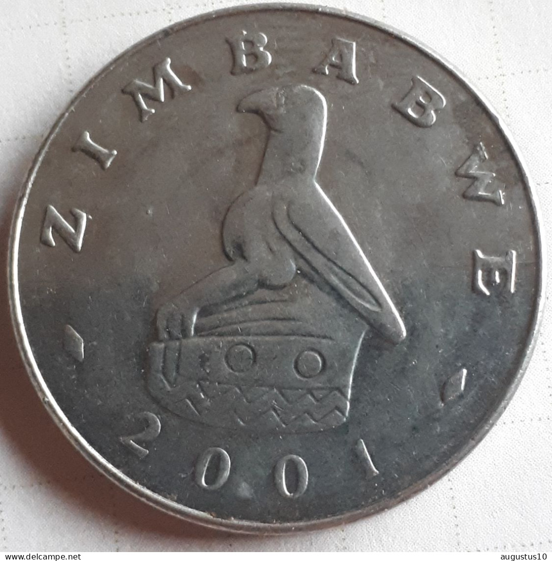 Zimbabwe : 50 CENTS 2001 KM 5 UNC - Simbabwe