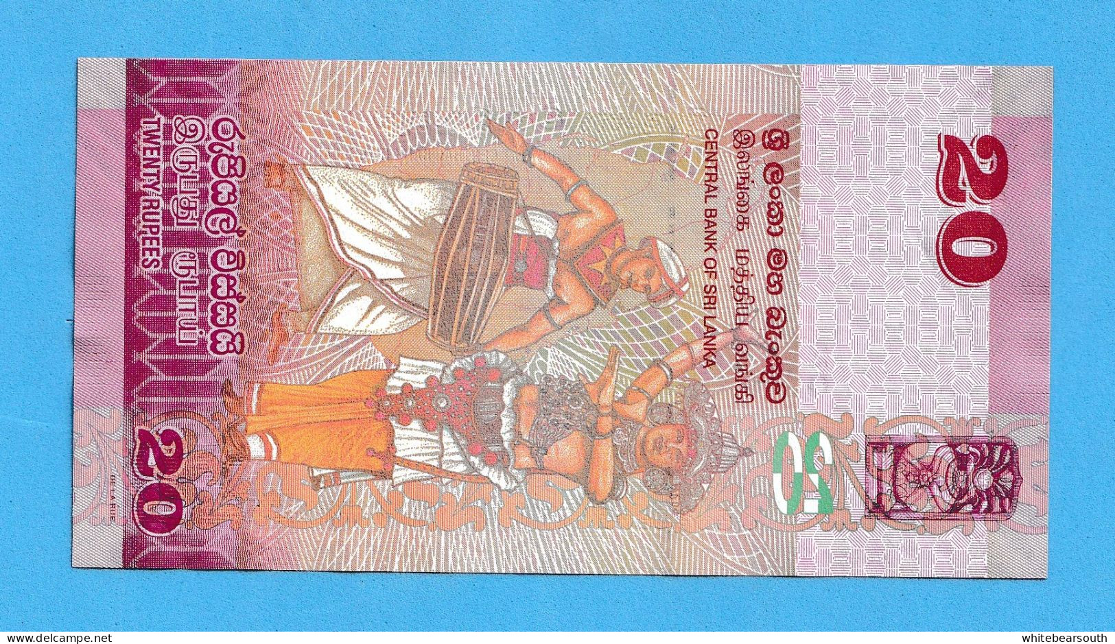 2021 ASIA CENTRAL BANK SRI LANKA 20 RUPEES BILLETE SIN CIRCULAR BANKNOTE - Other - Asia