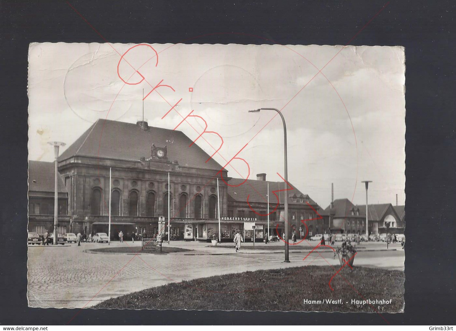 Hamm - Hauptbahnhof - Fotokaart - Hamm