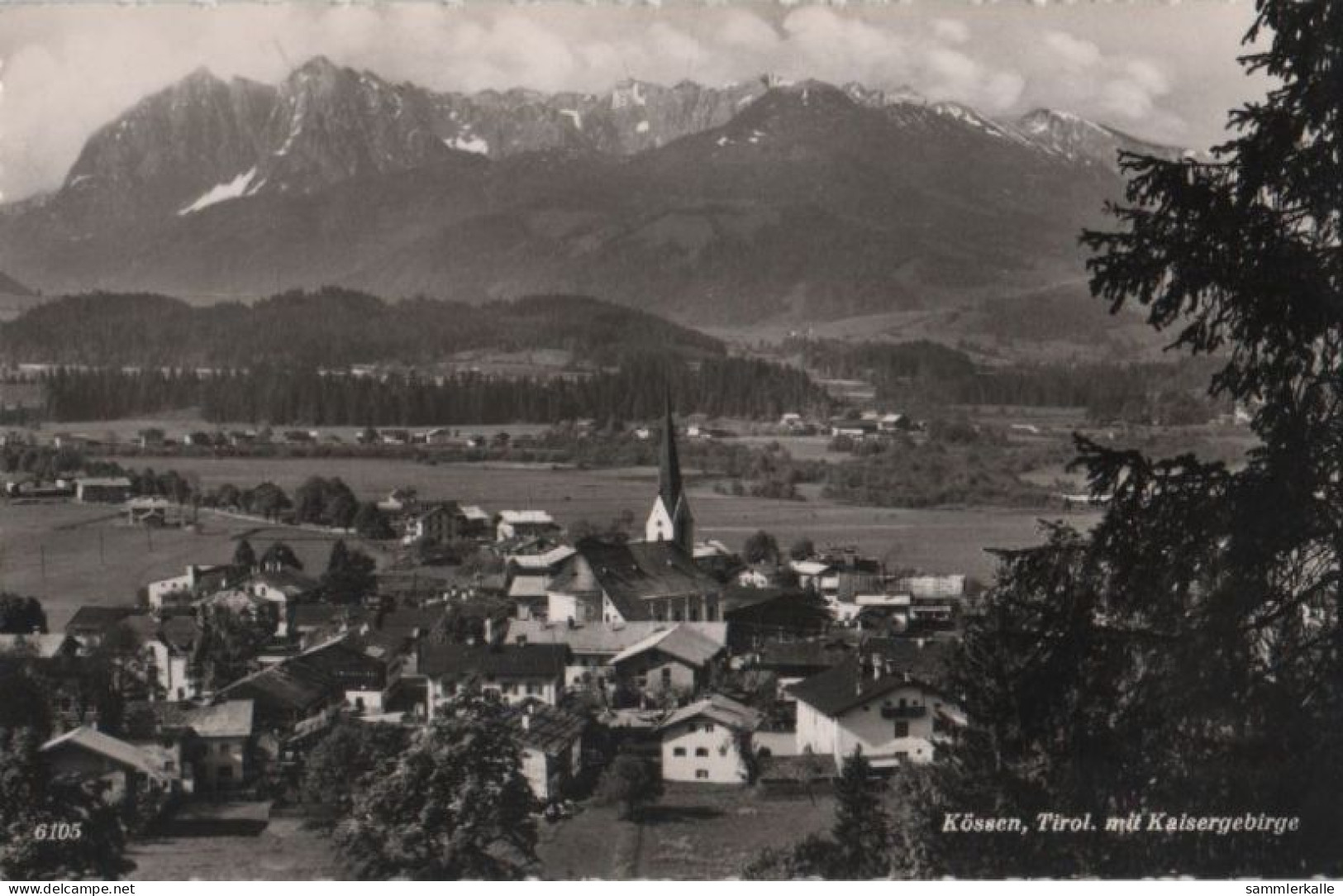 85509 - Österreich - Kössen - Mit Kaisergebirge - 1958 - Kitzbühel