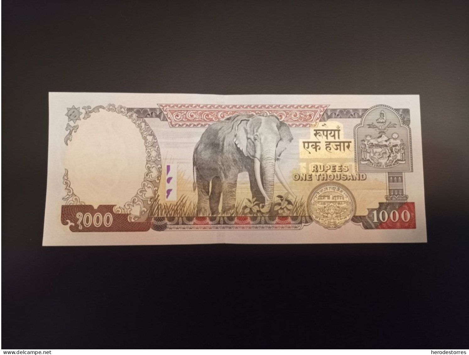 Billete Nepal 1000 Rupias, Año 2005, UNC - Népal