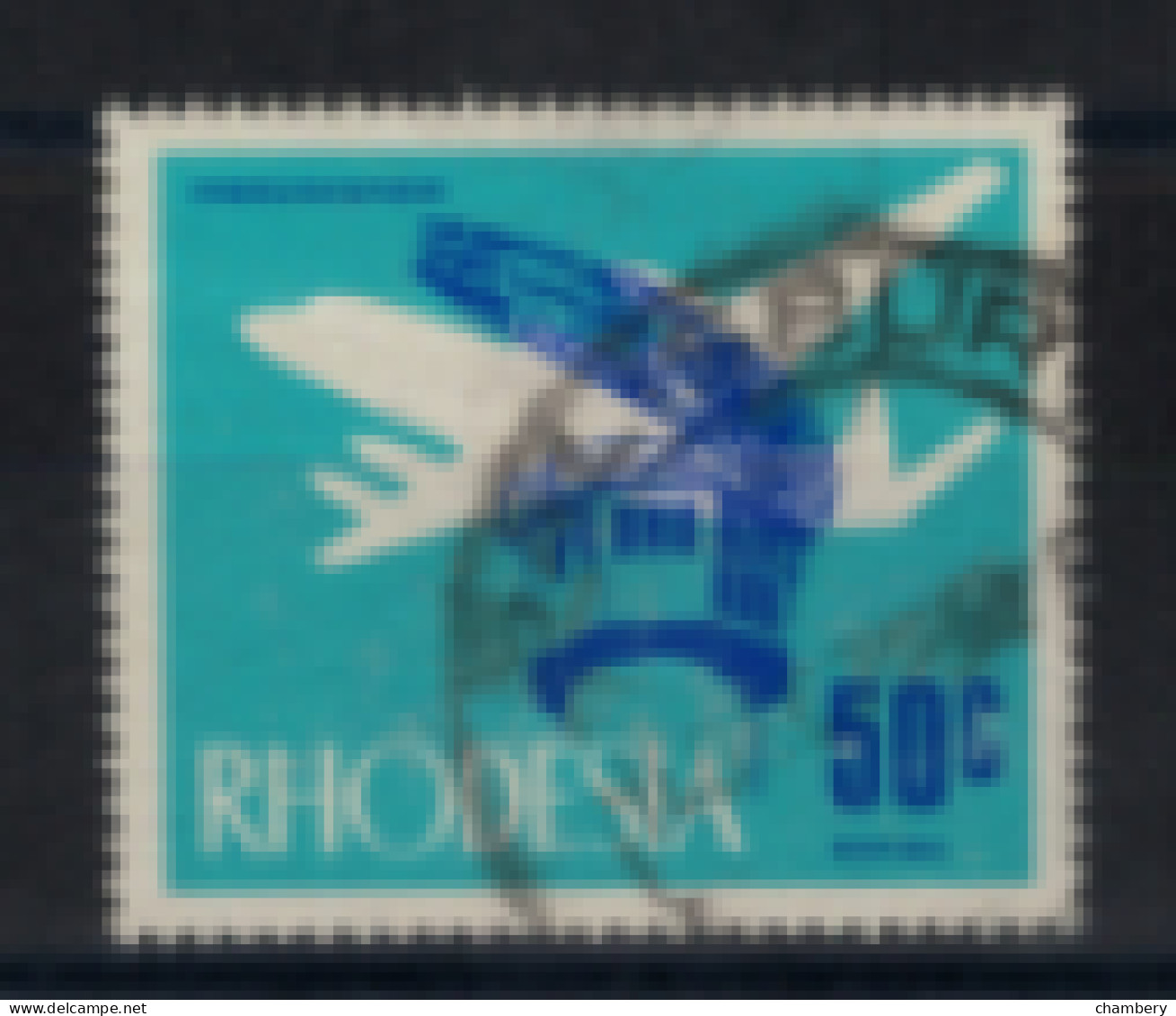 Rhodésie Du Sud - "Radar Et Avion" - Oblitéré N° 193 De 1970 - Altri - Africa