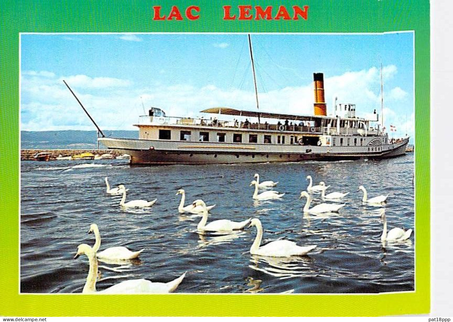 Lot de 20 CPSM GF - BATEAUX PROMENADE Lacustre (0.17 € / carte) Sightseeing boat Ausflugsboot Rondvaartboot