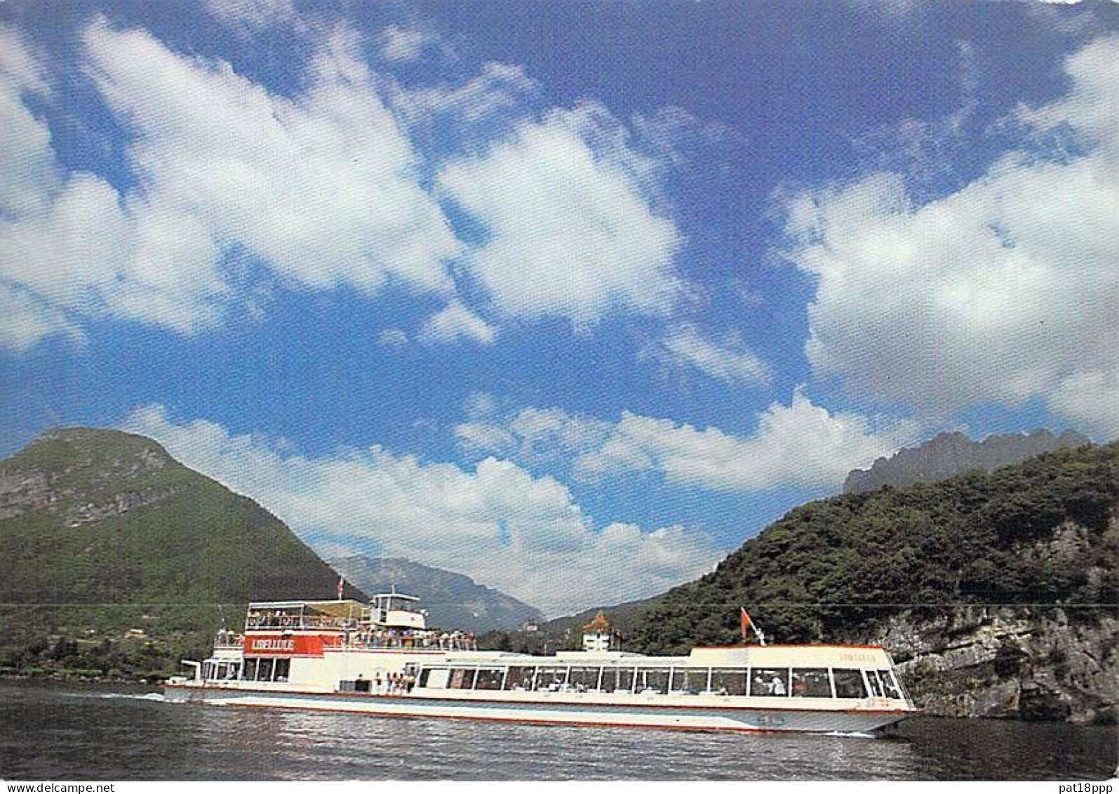 Lot de 20 CPSM GF - BATEAUX PROMENADE Lacustre (0.17 € / carte) Sightseeing boat Ausflugsboot Rondvaartboot