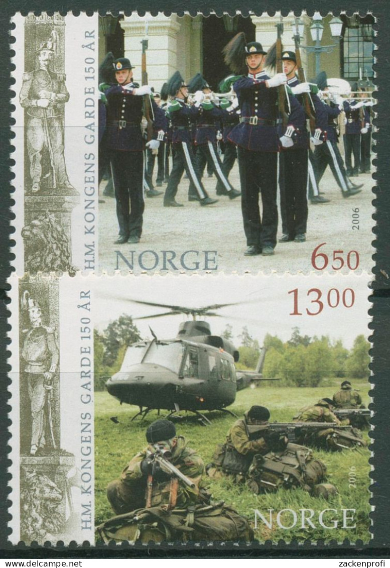Norwegen 2006 Königliche Garde 1591/92 Postfrisch - Unused Stamps