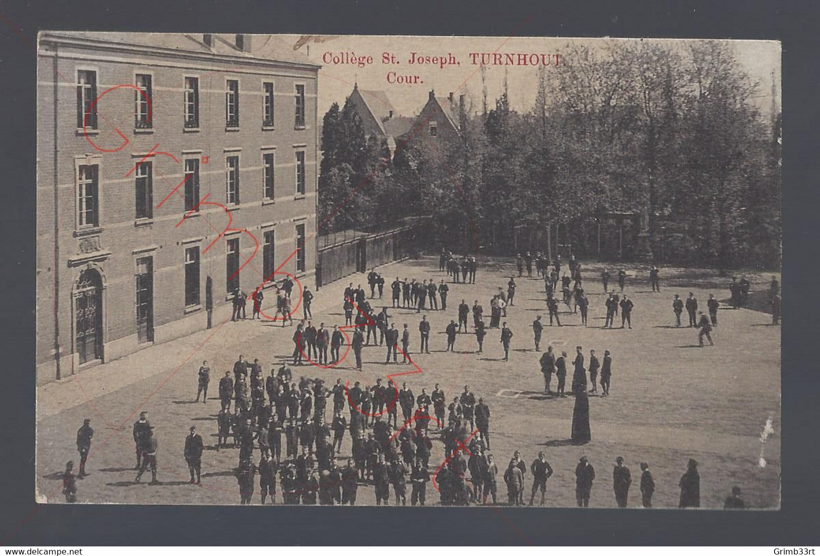 Turnhout - Collège St. Joseph - Cour - Postkaart - Turnhout