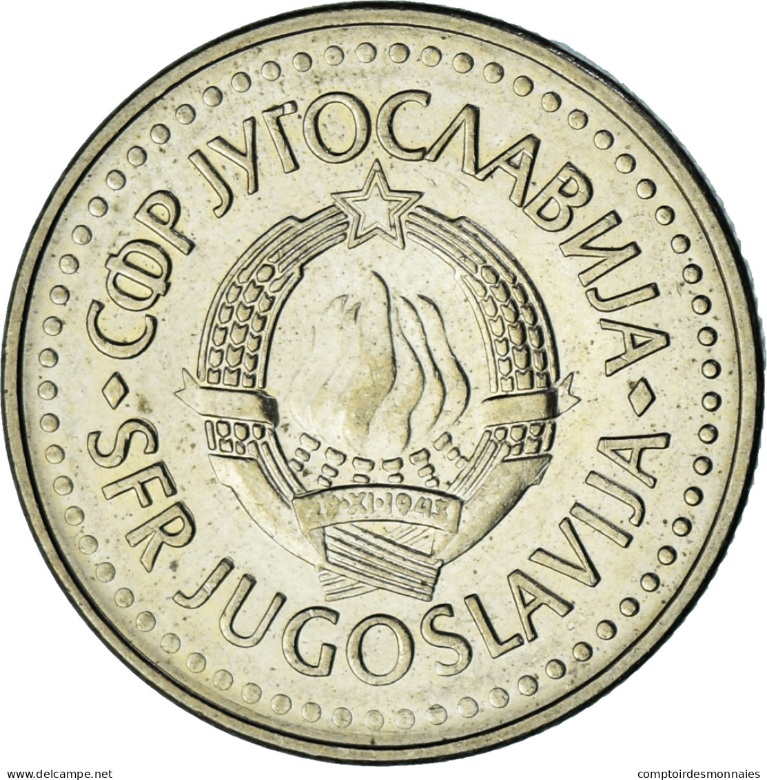 Yougoslavie, 5 Dinara, 1985 - Yugoslavia