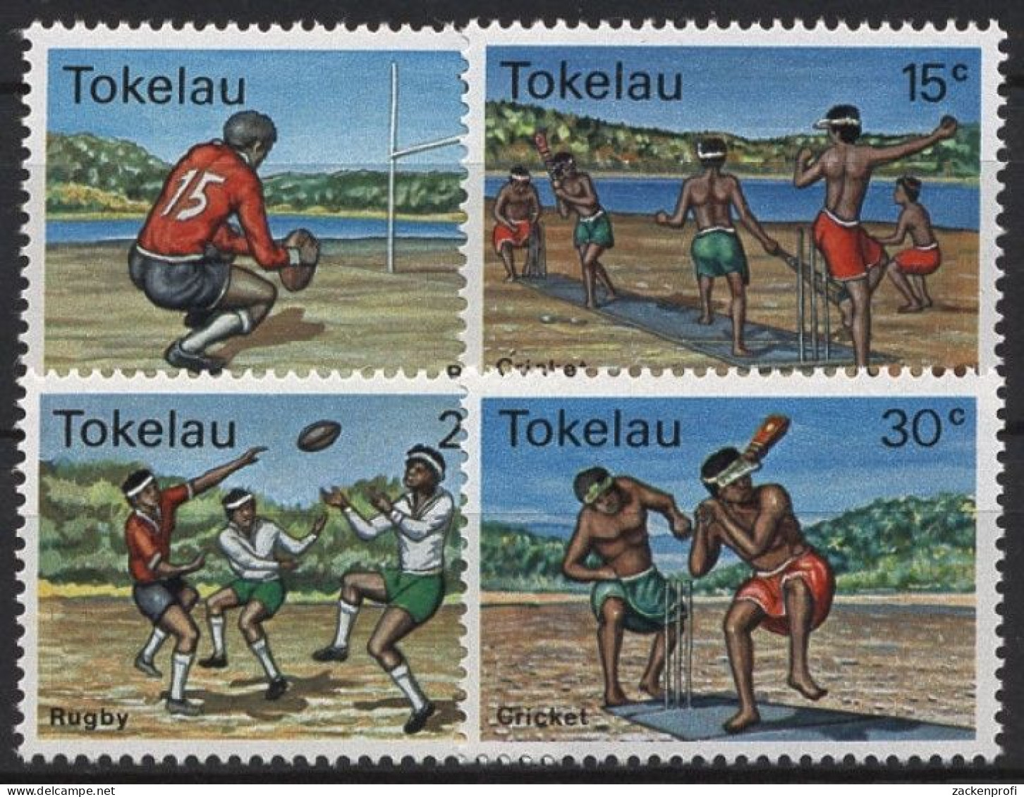 Tokelau 1979 Sport Ballspiele 62/65 Postfrisch - Tokelau