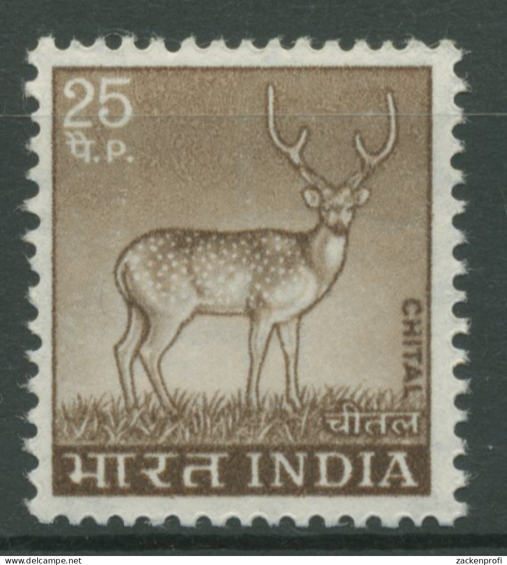 Indien 1974 Freimarke Tiere Axishirsch 599 Postfrisch - Ongebruikt