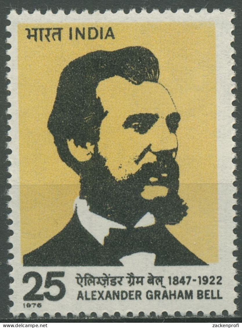 Indien 1976 Das Telefon Alexander Bell 669 Postfrisch - Unused Stamps