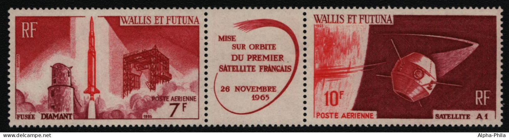 Wallis & Futuna 1966 - Mi-Nr. 209-210 ** - MNH - Raumfahrt / Space - Nuevos