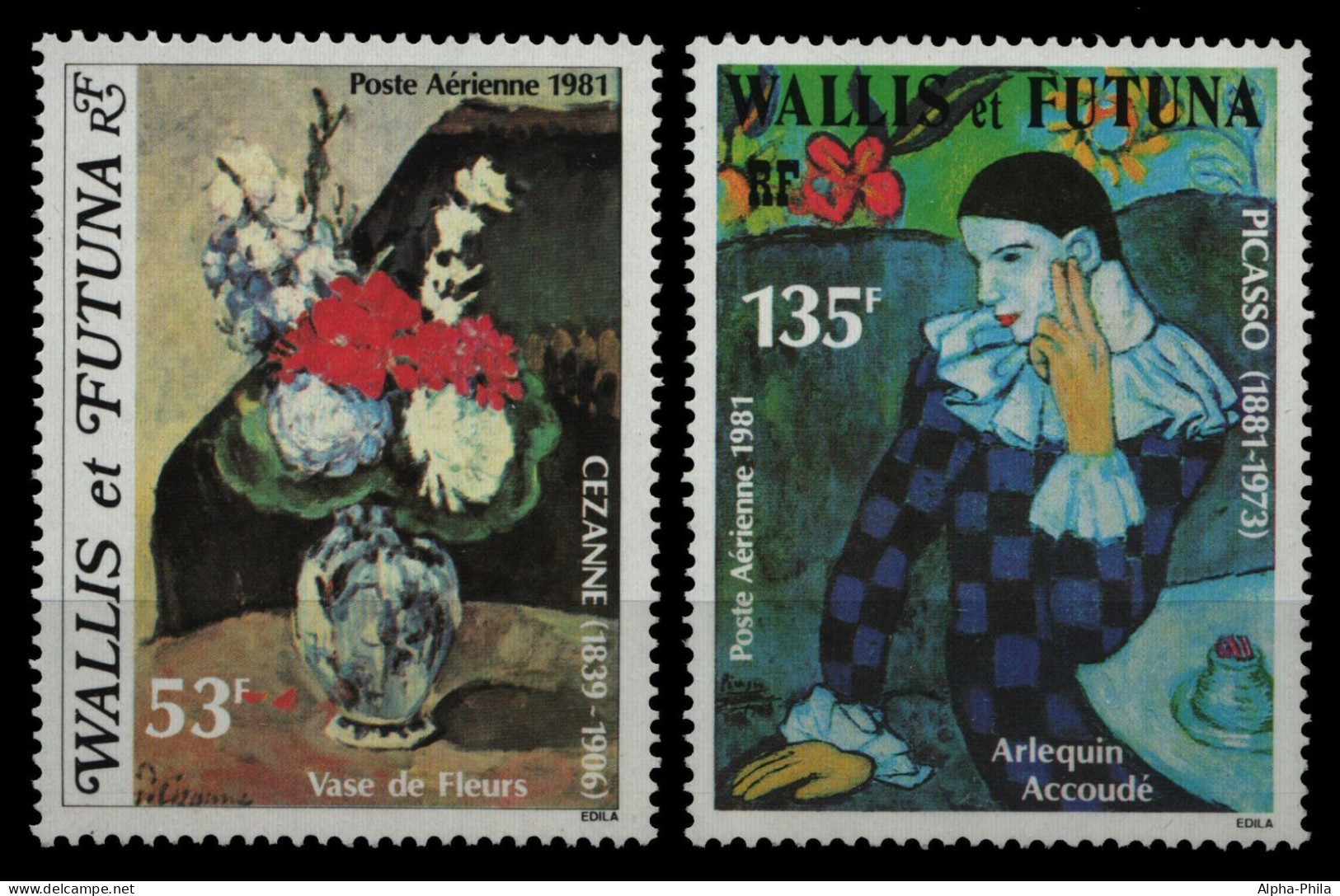 Wallis & Futuna 1981 - Mi-Nr. 402-403 ** - MNH - Pablo Picasso - Nuevos