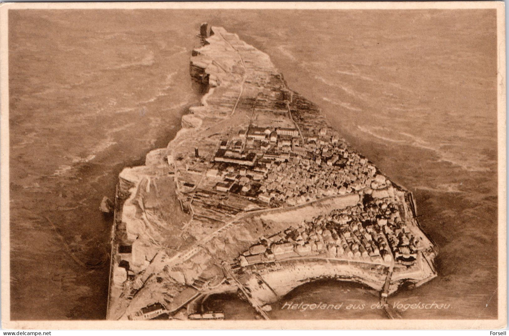 Helgoland , Aus Der Vogelschau  (Ungebraucht) - Helgoland