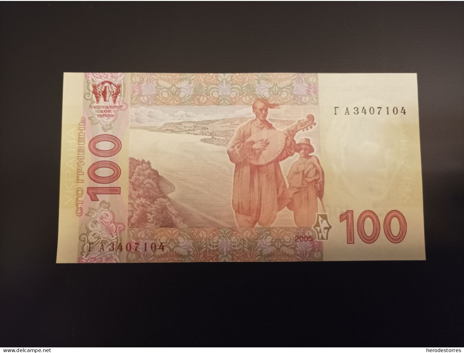 Billete UCRANIA 100 Grimas. Serie A, Año 2005, UNC - Oekraïne