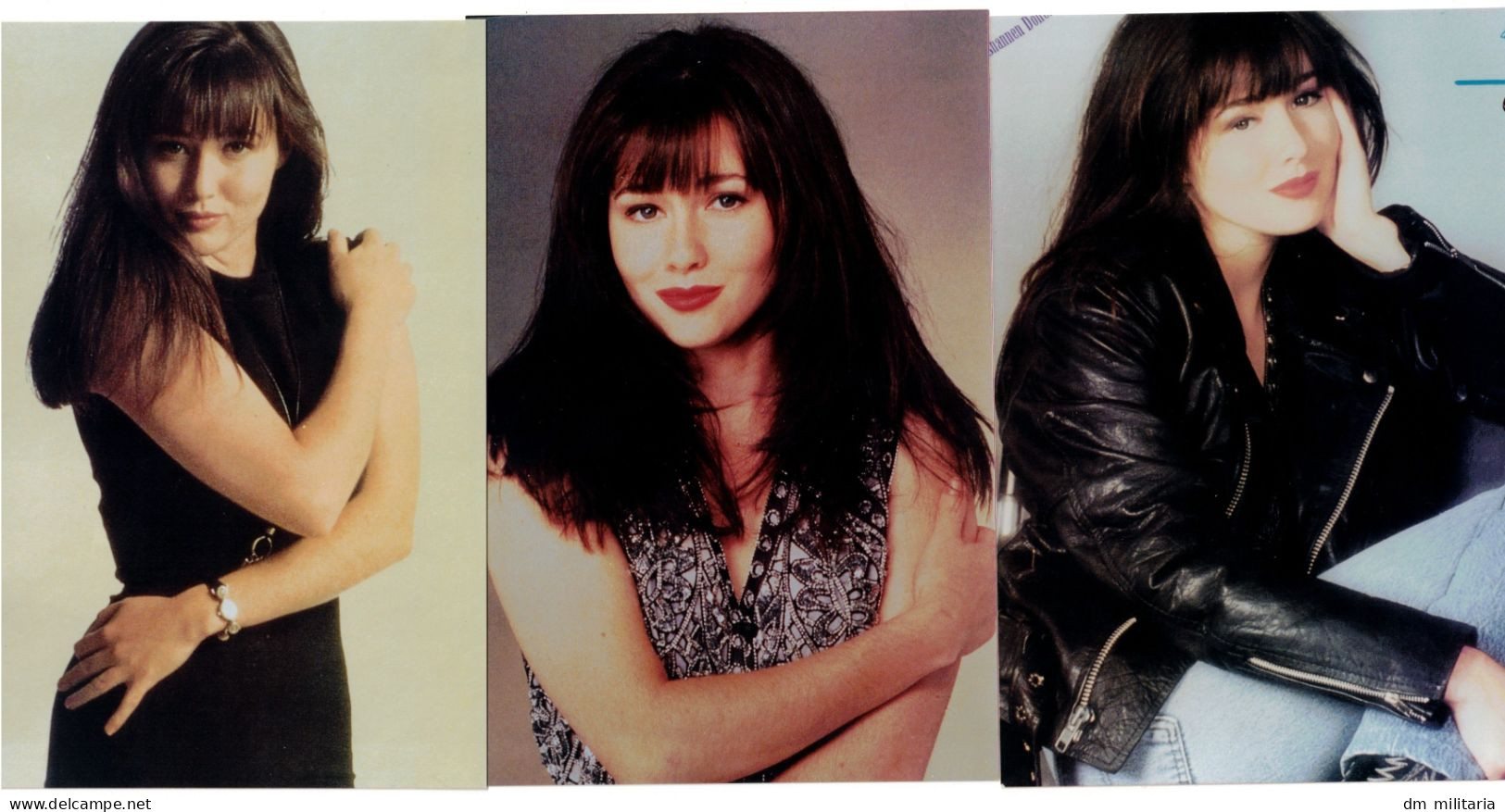 3 TRÈS BELLES PHOTOGRAPHIES 10 X 15 Cm : SHANNEN DOHERTY - BELLE ET SEXY - Personalidades Famosas