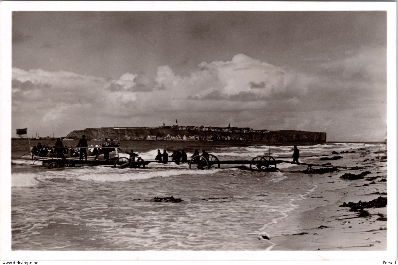 Helgoland , Blick Von Der Düne  (Datiert 1939) - Helgoland