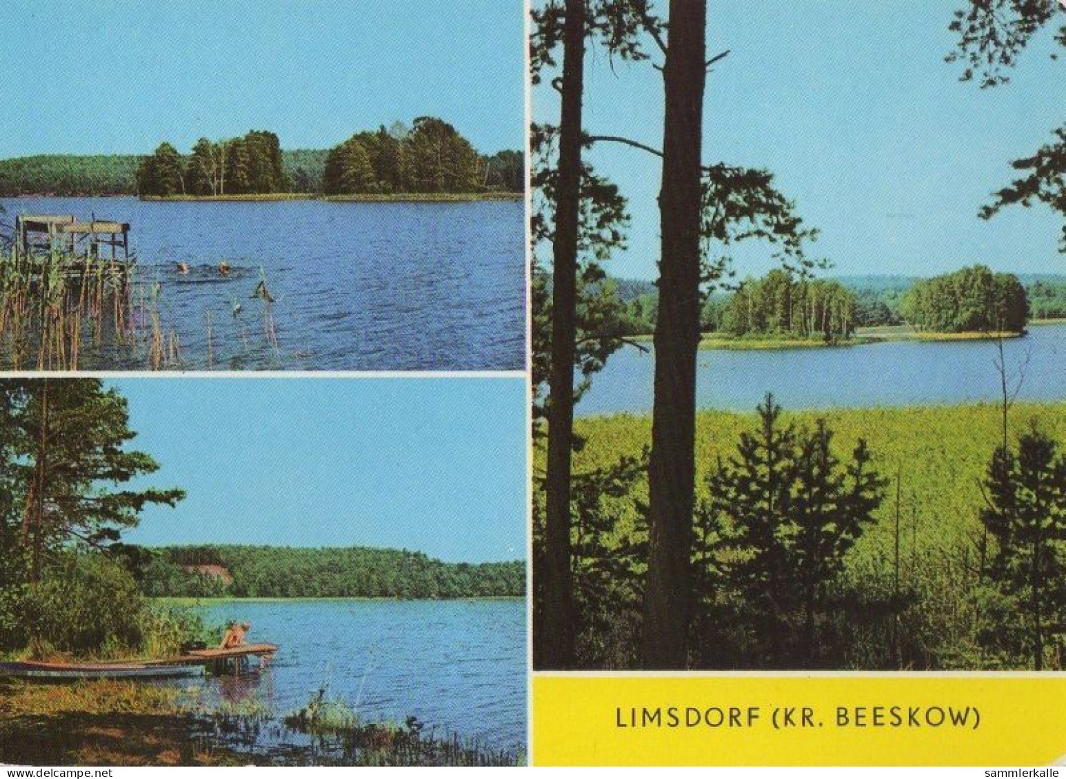 32601 - Storkow-Limsdorf - Blick über Tiefen See - 1980 - Storkow