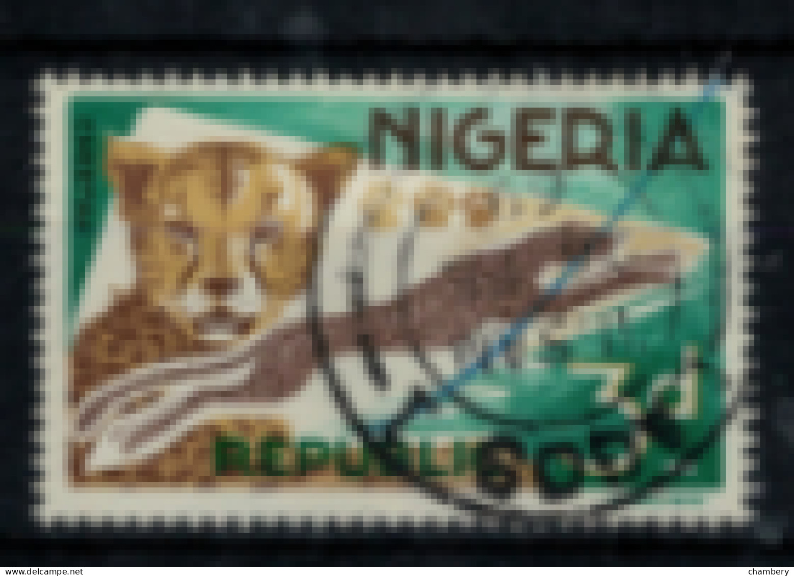 Nigéria - "Léopard : Signé Maurice" - Oblitéré N° 181 De 1965 - Nigeria (1961-...)