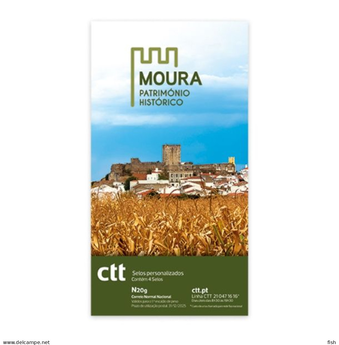 Portugal ** & Selos Personalizados, Alentejo Moura 2024 (8887000) - Booklets