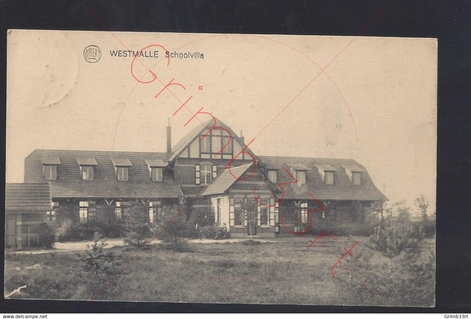 Westmalle - Schoolvilla - Postkaart - Malle