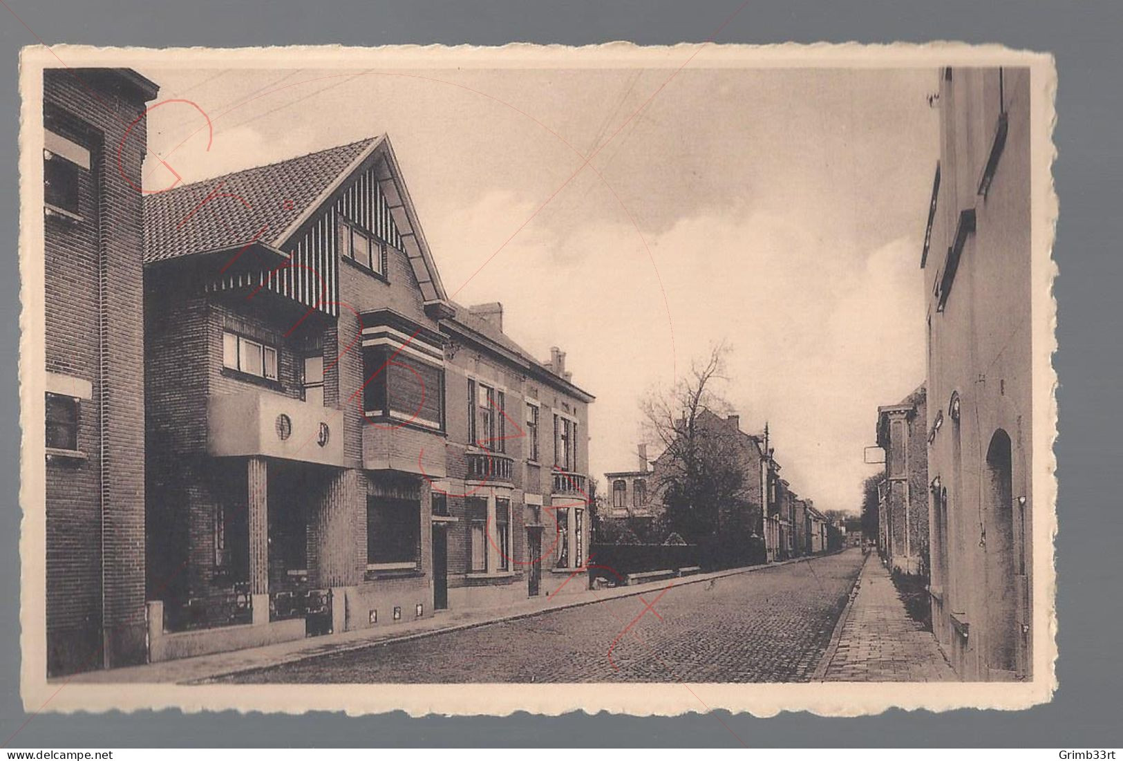 Assenede - Kasteelstraat - Postkaart - Assenede