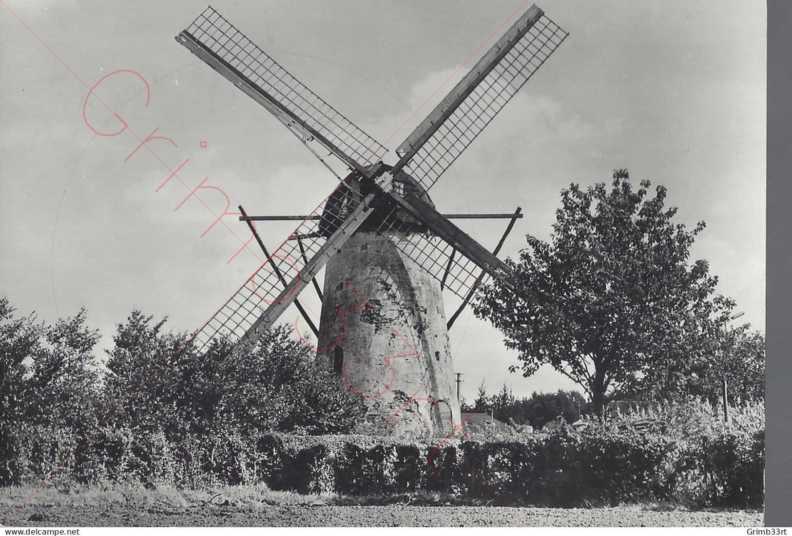 Ertvelde - Stenenmolen - Fotokaart - Evergem