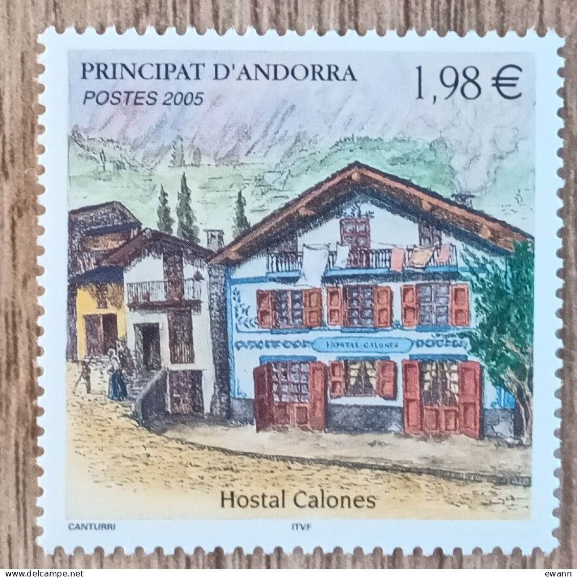 Andorre - YT N°616 - Hôtel Calones - 2005 - Neuf - Unused Stamps