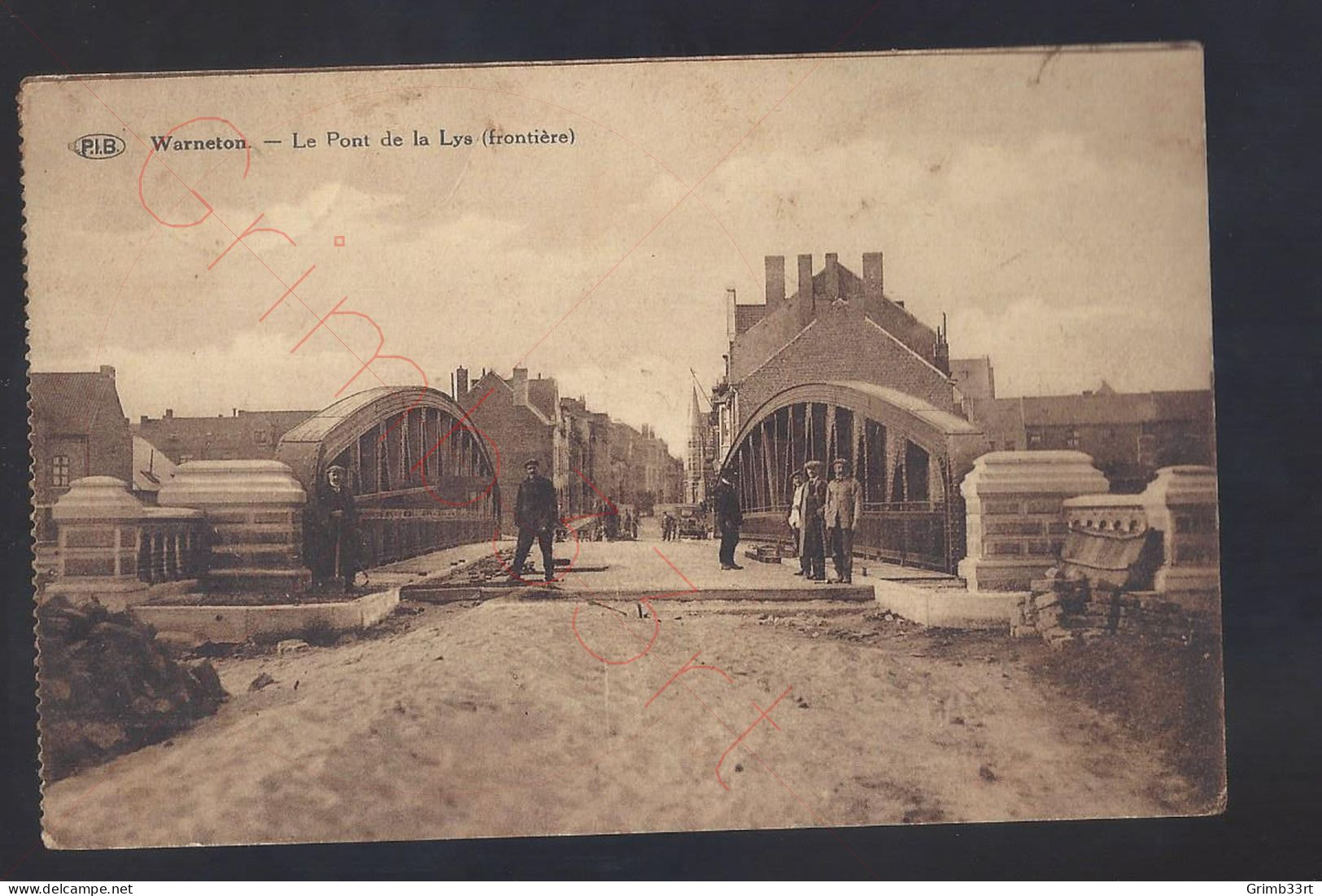 Warneton - Le Pont De La Lys (frontière) - Postkaart - Comines-Warneton - Komen-Waasten