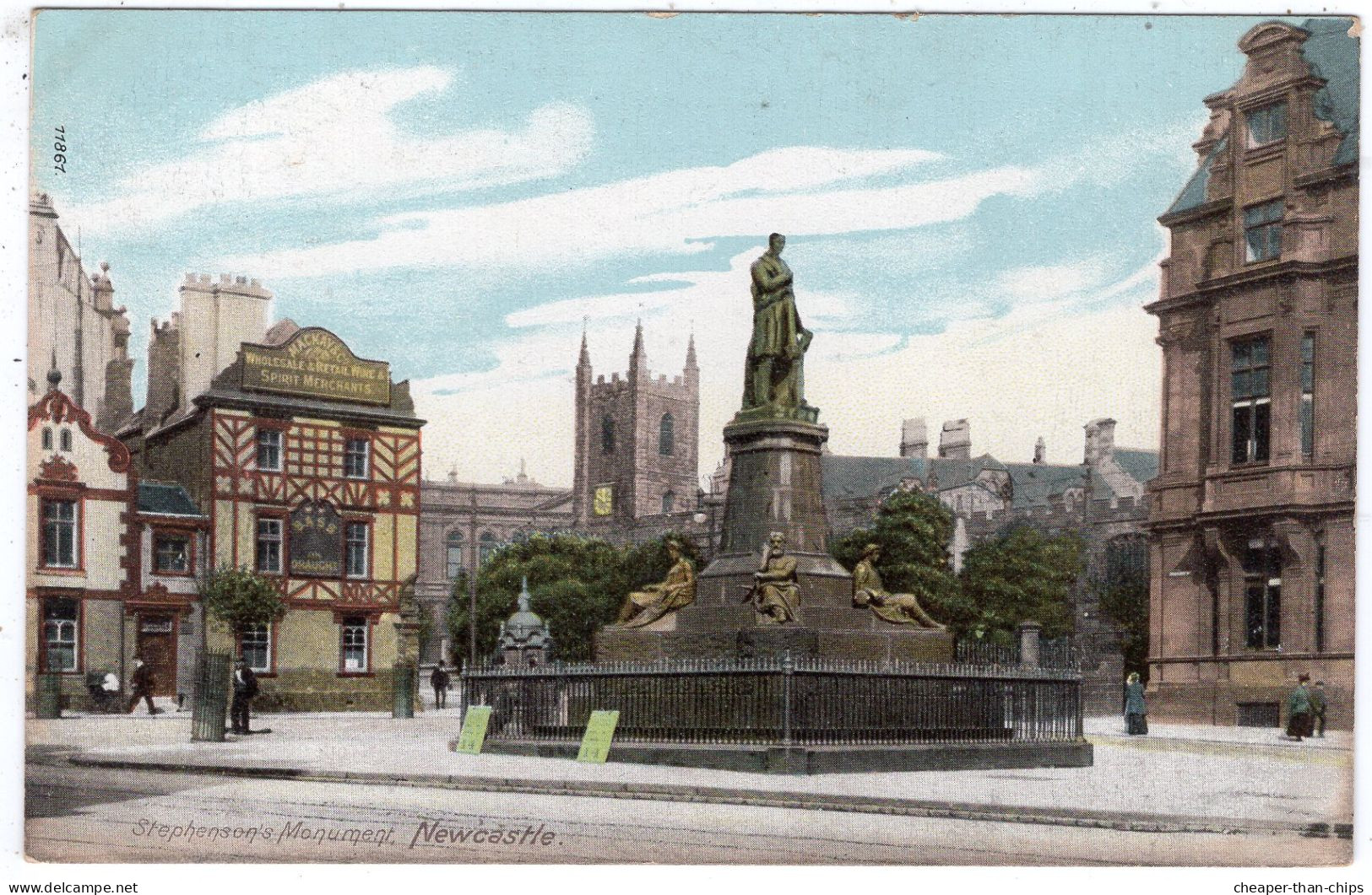 NEWCASTLE - Stephenson's  Monument - Newcastle-upon-Tyne