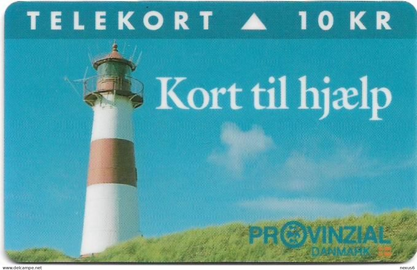 Denmark - KTAS - Kort Til Hjaelp - TDKP126A - 01.1995, 10kr, 6.000ex, Used - Danimarca