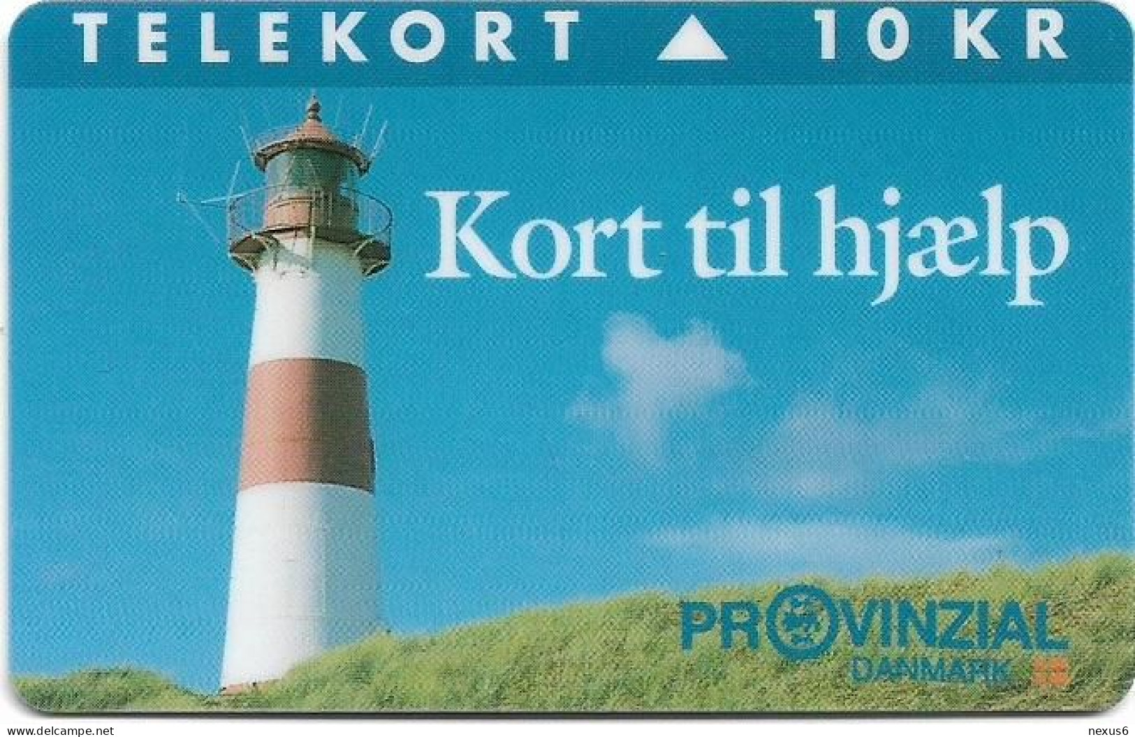 Denmark - KTAS - Kort Til Hjaelp - TDKP126B - 05.1995, 10kr, 10.500ex, Used - Dänemark