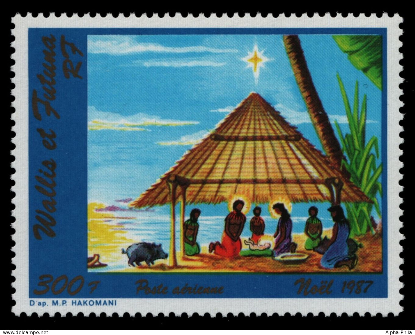 Wallis & Futuna 1987 - Mi-Nr. 547 ** - MNH - Weihnachten / X-mas - Neufs