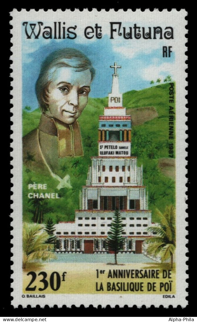 Wallis & Futuna 1987 - Mi-Nr. 527 ** - MNH - Basilika Von Poi - Nuevos