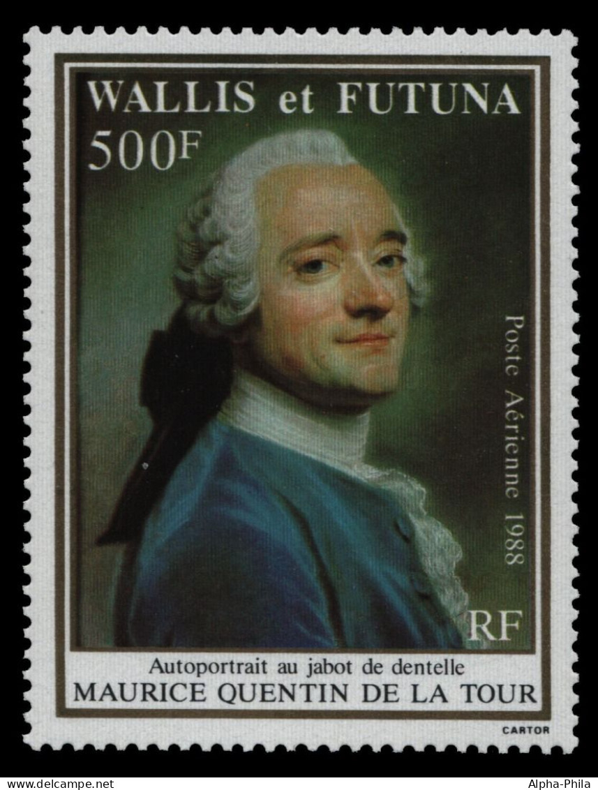 Wallis & Futuna 1988 - Mi-Nr. 551 ** - MNH - Quentin De La Tour - Ongebruikt