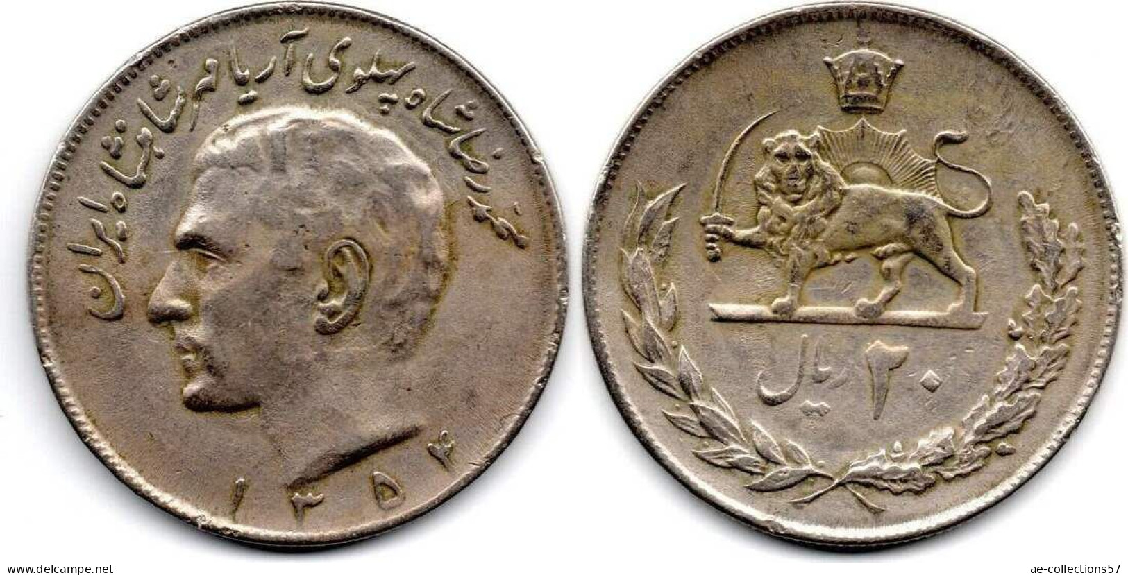 MA 31173 / Iran 20 Rials SH 1354 TB+ - Iran