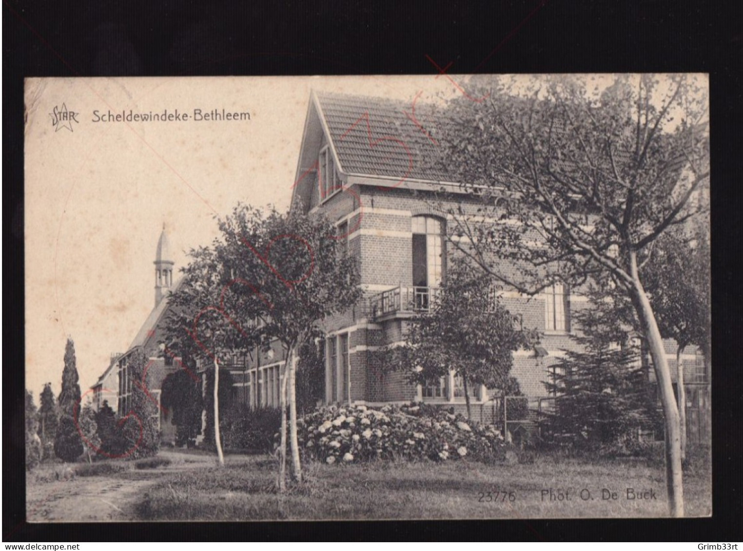 Scheldewindeke - Bethleem - Postkaart - Oosterzele