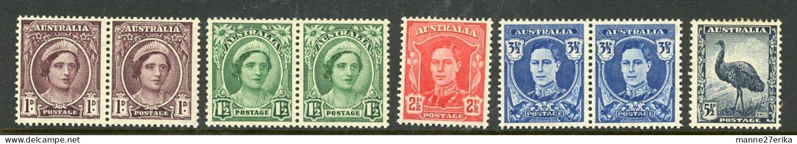 Australia MH 1942-44 - Mint Stamps