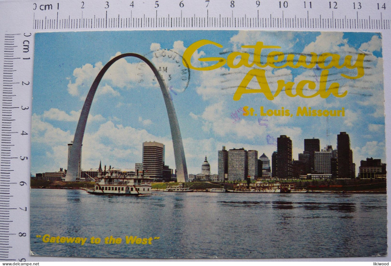 St. Louis, Missouri - Gateway Arch Jefferson National Expansion Memorial - St Louis – Missouri