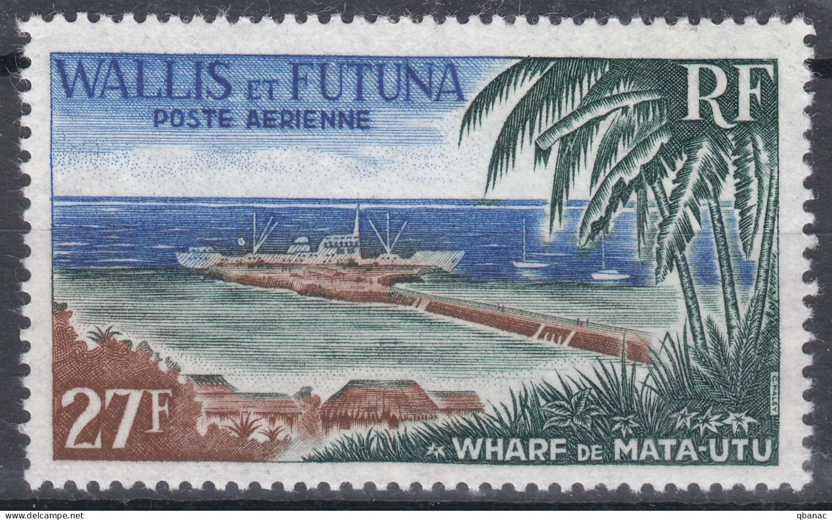 Wallis And Futuna 1965 Airmail Poste Aerienne Mi#208 Mint Never Hinged (sans Charnieres) - Nuovi