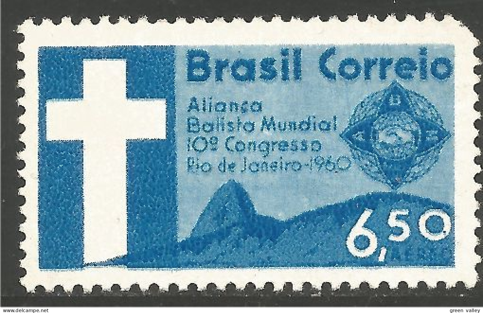 212 Brazil World Baptist Alliance MNH ** Neuf SC (BRE-160) - Ongebruikt