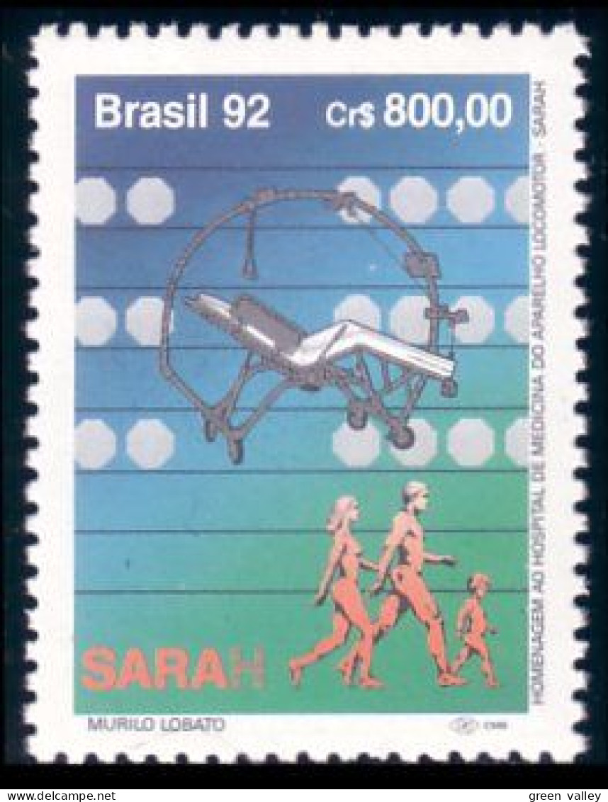 212 Brazil Medecine Orthopedique MNH ** Neuf SC (BRE-72a) - Unfälle Und Verkehrssicherheit