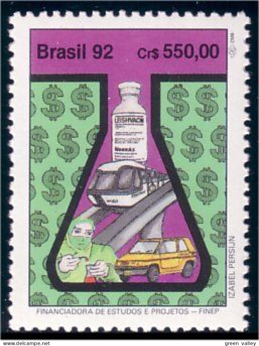 212 Brazil Medecine Chemistry Chimie MNH ** Neuf SC (BRE-68) - Scheikunde