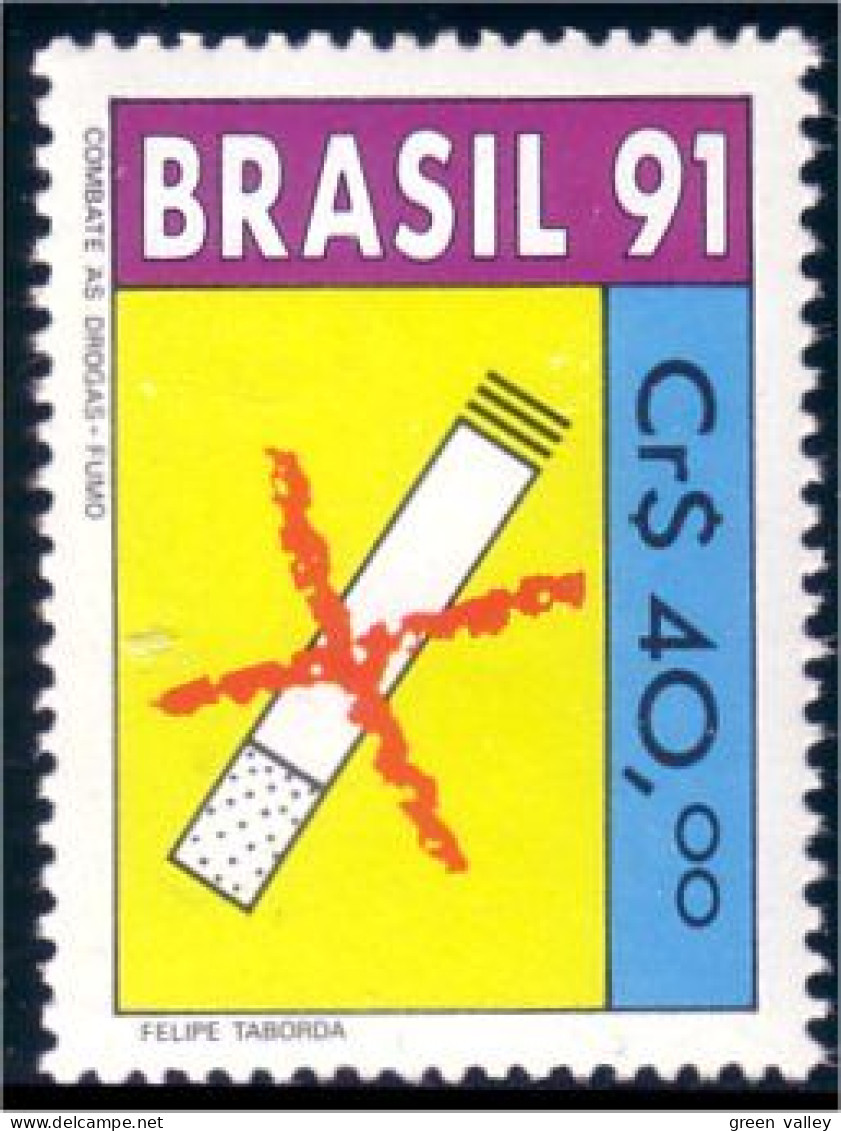 212 Brazil Tabac Tobacco MNH ** Neuf SC (BRE-41b) - Drogen