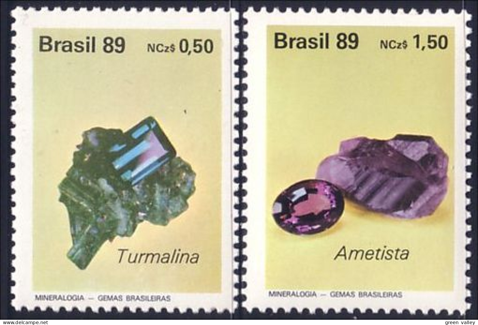212 Brazil Mineraux Minerals MNH ** Neuf SC (BRE-25) - Minerales