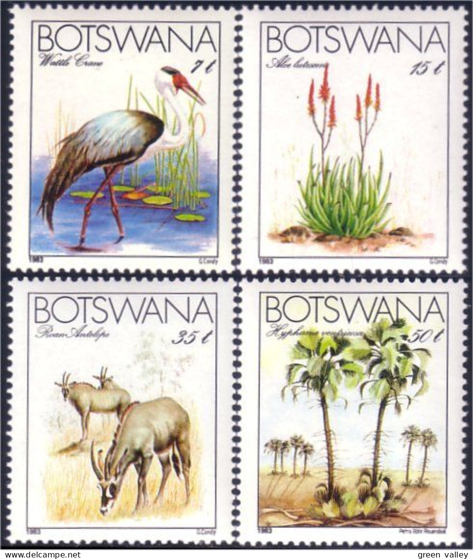 210 Botswana 1983 Endangered Species MNH ** Neuf SC (BOT-26) - Botswana (1966-...)