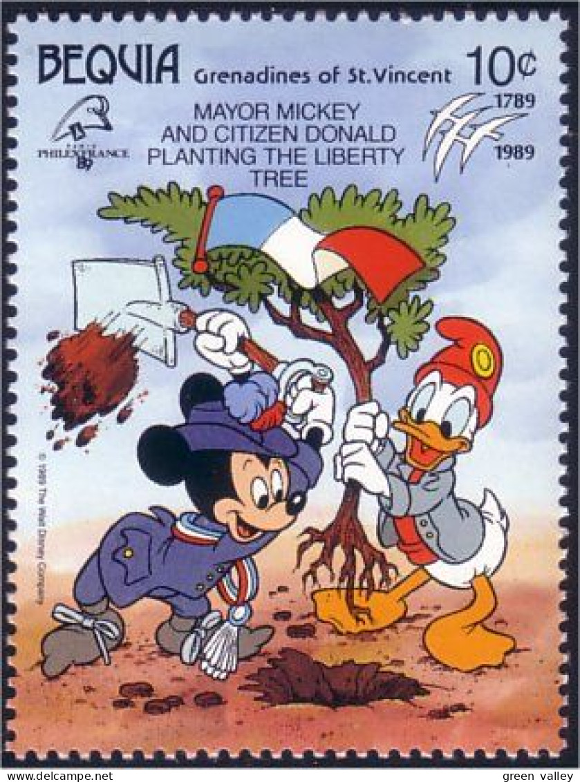 205 St Vincent Bequia Disney Revolution MNH ** Neuf SC (BEQ-6a) - St.Vincent (1979-...)