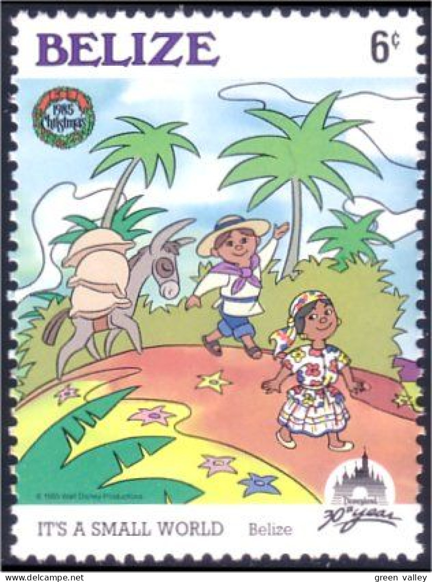 204 Belize Disney Ane Donkey MNH ** Neuf SC (BLZ-14b) - Ezels