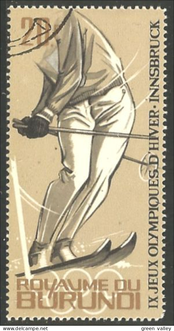 233 Burundi Ski Skiing Innsbruck 1976 Olympiques Olympics (BUR-199) - Sci