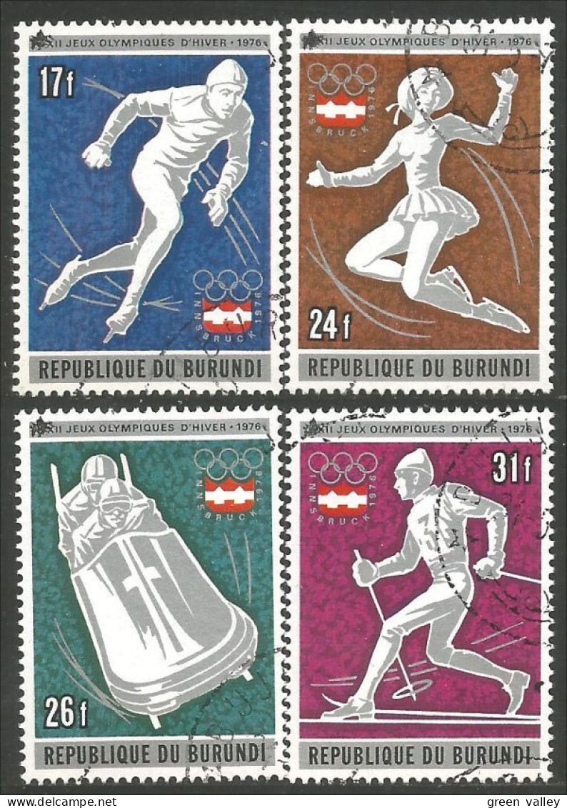 233 Burundi Olympiques Innsbruck Olympics 1976 (BUR-187) - Winter 1976: Innsbruck