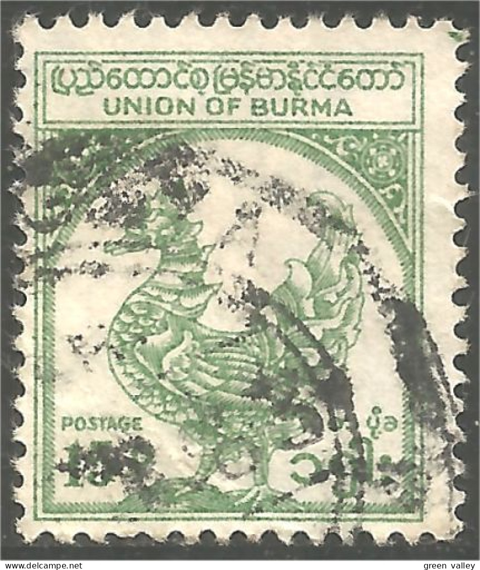 232 Burma Oiseau Bird Mythologie Mythology (BRM-46a) - Myanmar (Birma 1948-...)